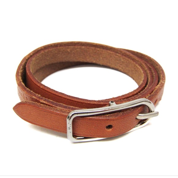 Hermes Api Leather Choker Necklace or Bracelet - Picture 1 of 12